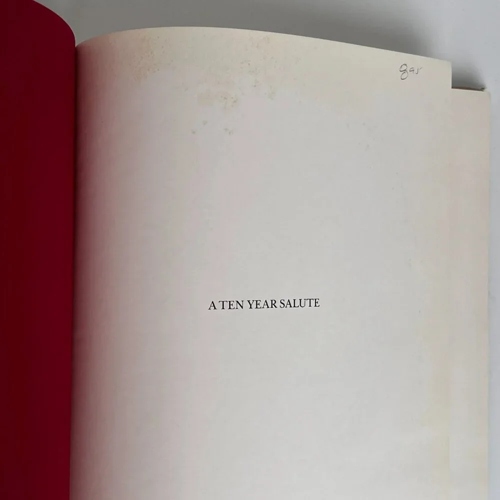 A Ten Year Salute Selection of Photographs Witkin Gallery 1979 Hardcover w/ DJ
